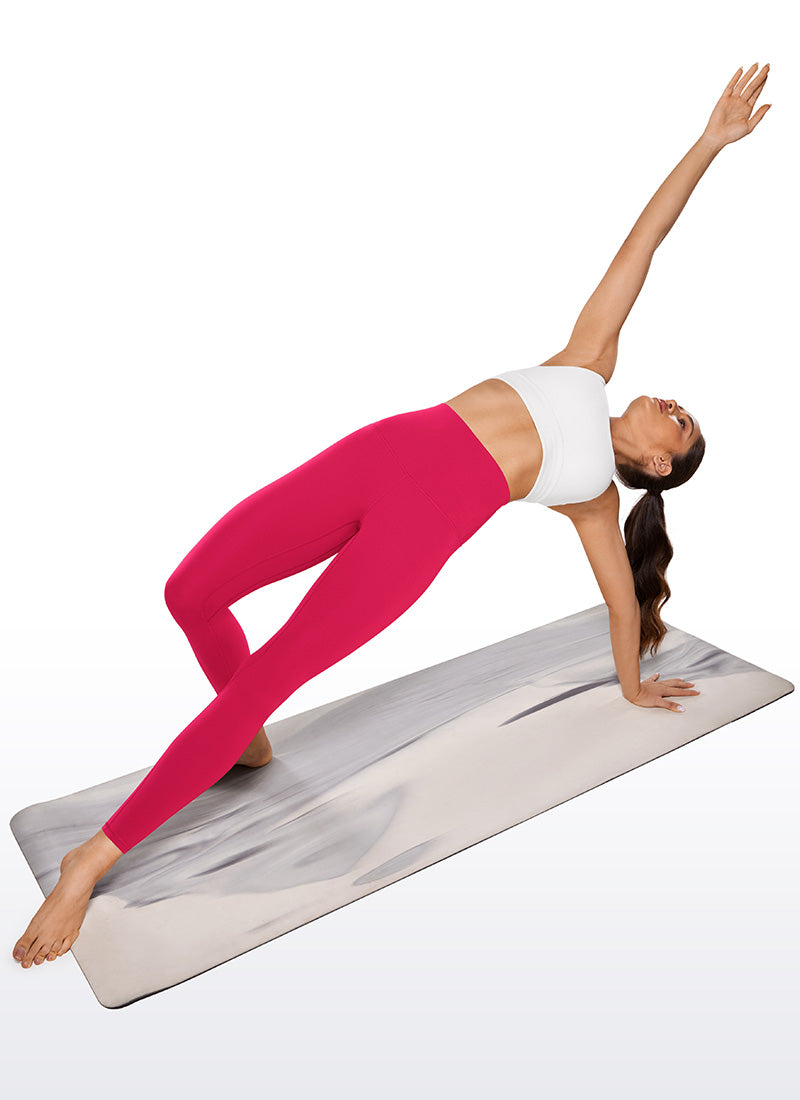 CRZ YOGA Women's Yoga Super High Waist Butterluxe Yoga Leggings 28'' Viva Magenta