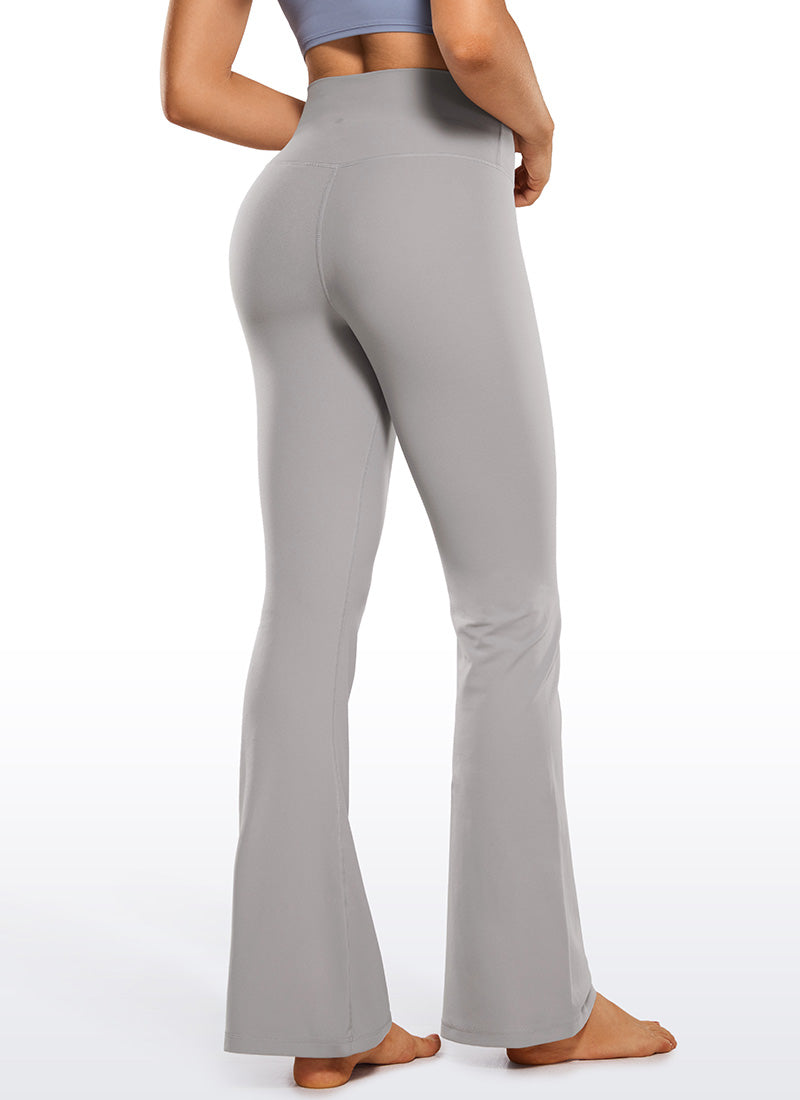 CRZ YOGA Women Butterluxe V Crossover High Waist Flare Leggings 31